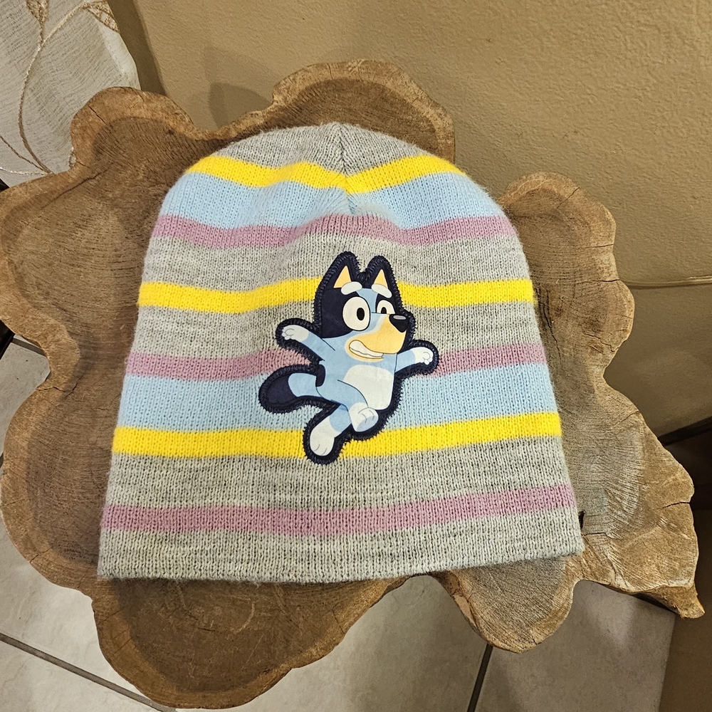 Bluey Striped Beanie